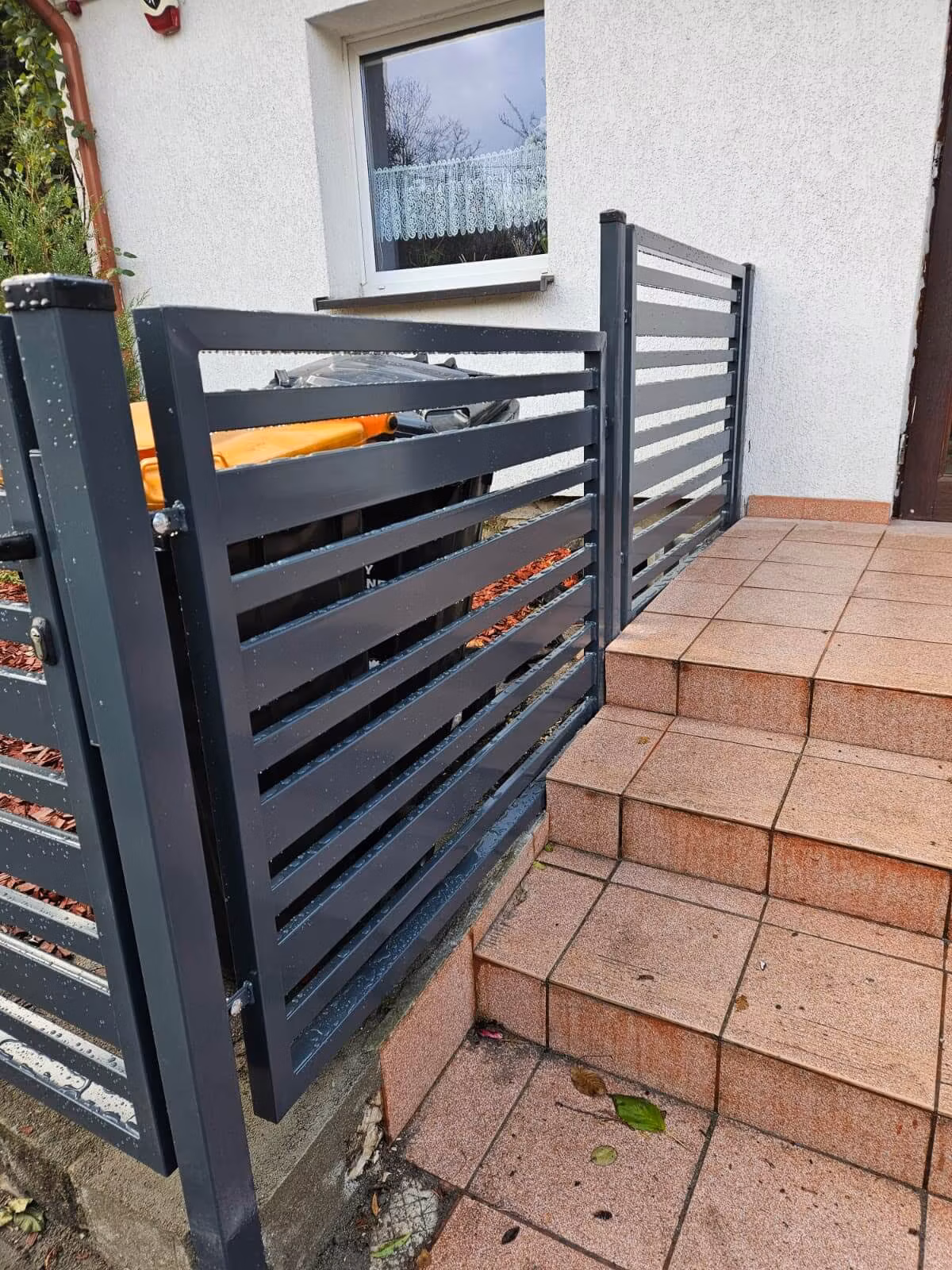 Nowoczesne ogrodzenie kudowa 02