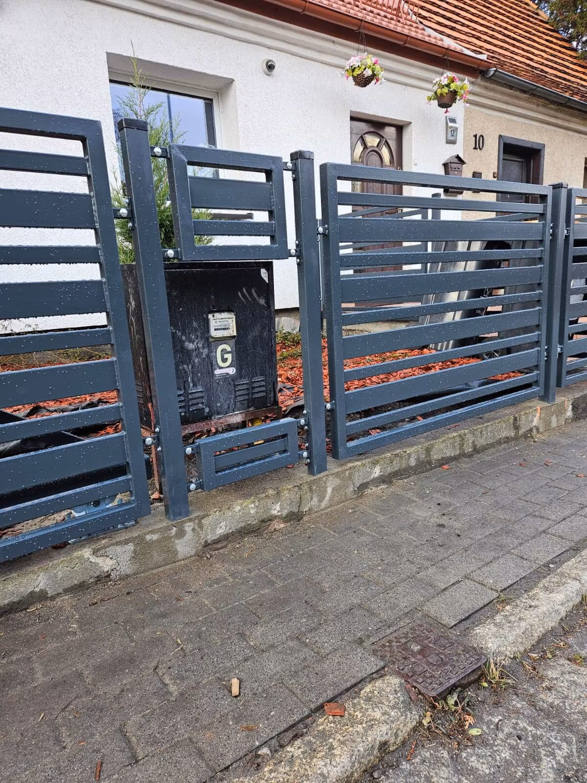 Nowoczesne ogrodzenie kudowa 05