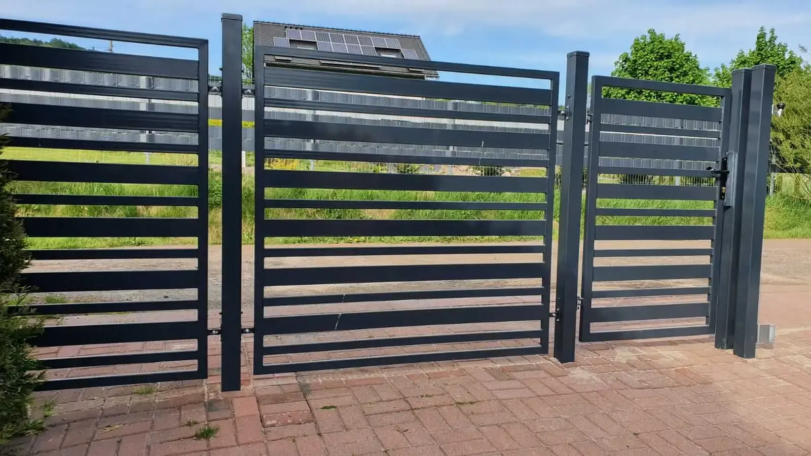 Ogrodzenie frontowe ocynk ogniowy RAL Walbrzych 03