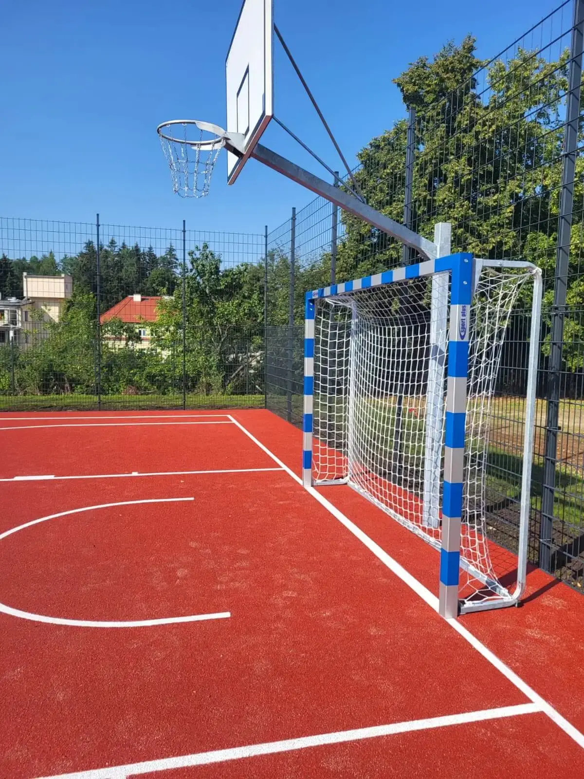 Ogrodzenie obiektow sportowych Sokolowsko i Mieroszow 05