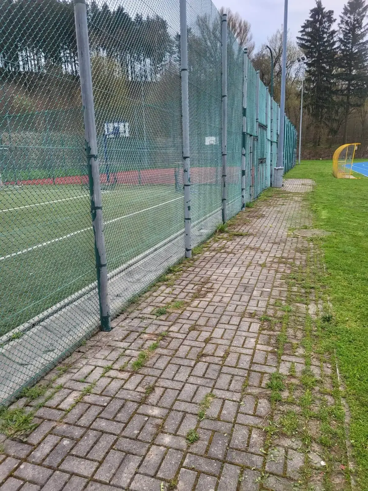 Ogrodzenie obiektow sportowych Sokolowsko i Mieroszow 08