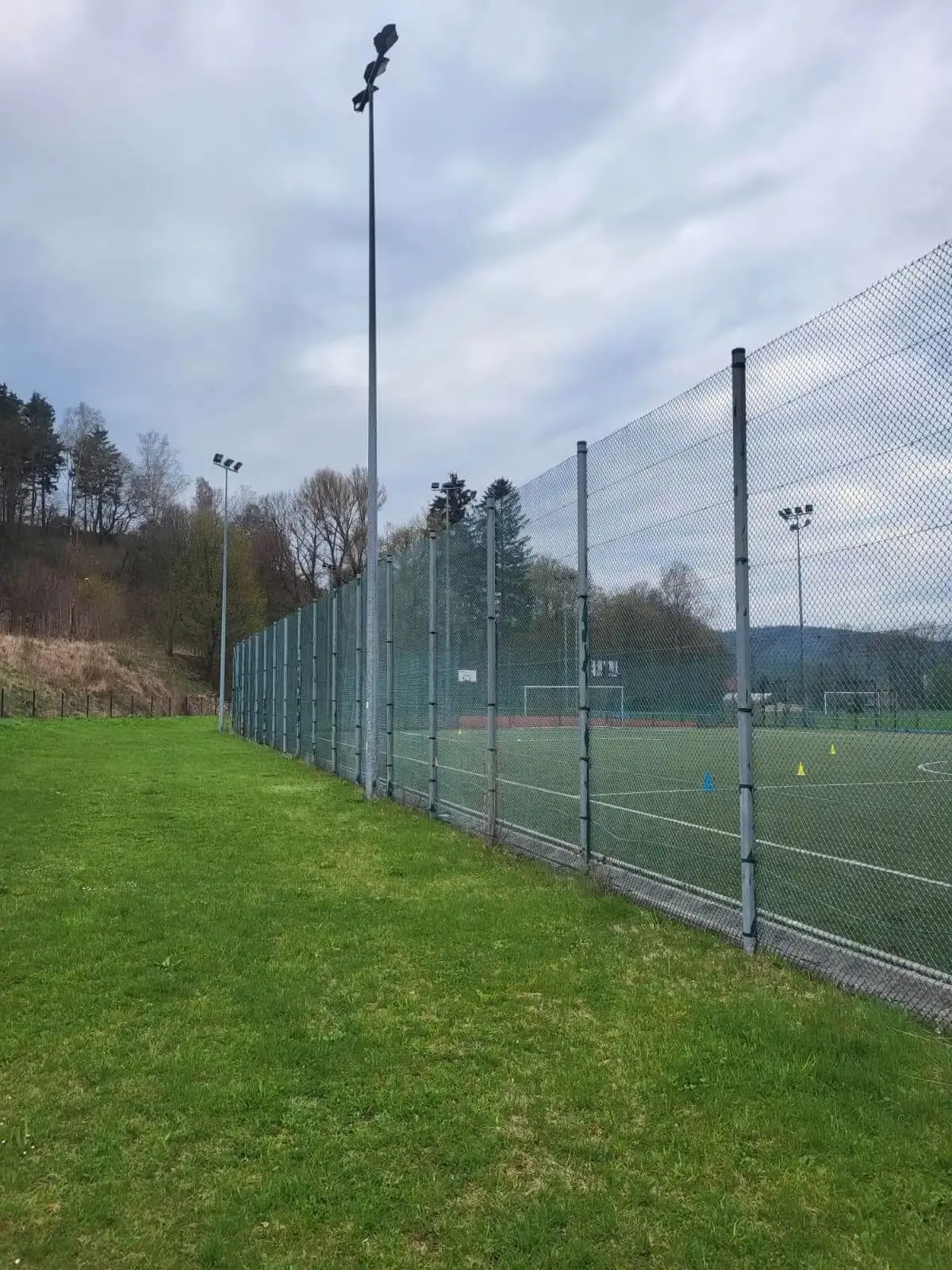 Ogrodzenie obiektow sportowych Sokolowsko i Mieroszow 12