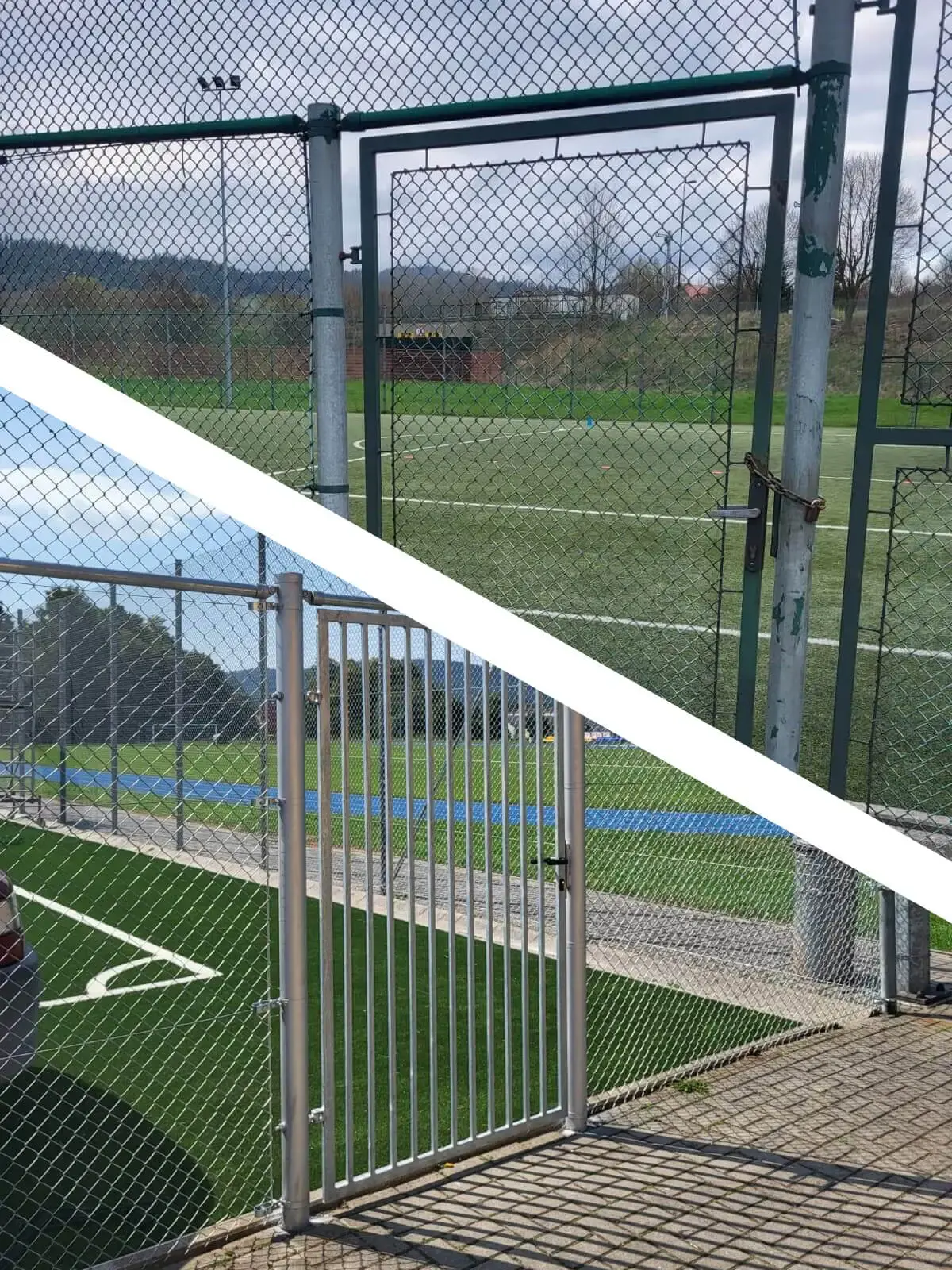 Ogrodzenie obiektow sportowych Sokolowsko i Mieroszow 20