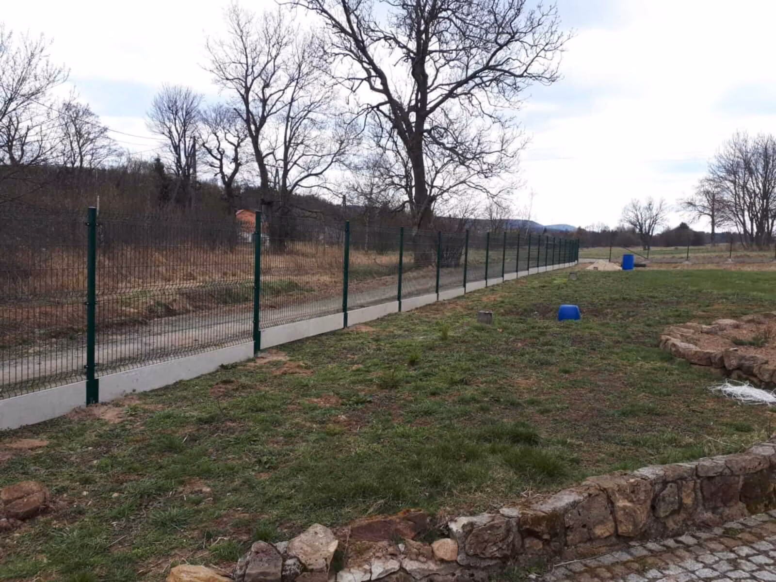 Brama przesuwna i ogrodzenie panelowe kamienna gora 04